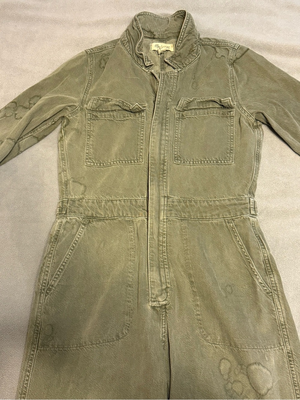 Madewell Utility Coveralls - READ DESCRIPTION- Flawed